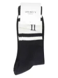 Les Deux William striped socks - Blue