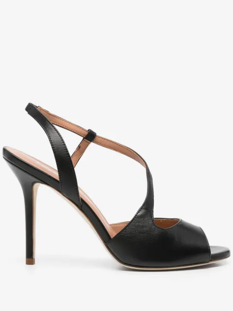 Lella Baldi 95mm leather sandals