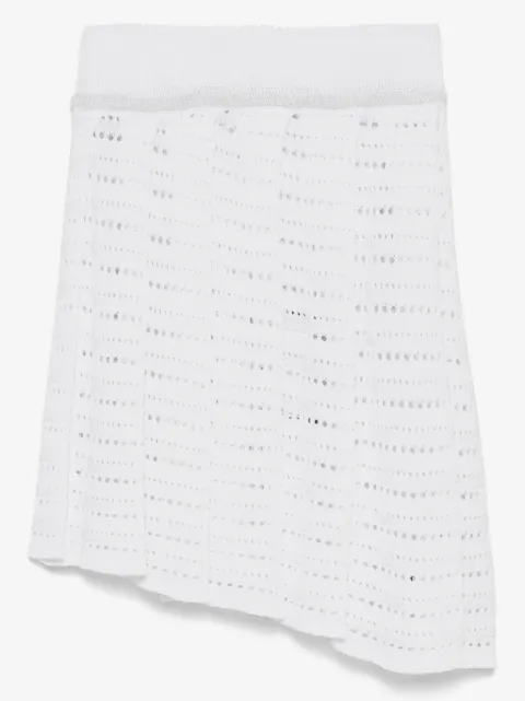 GCDS pleated mini skirt