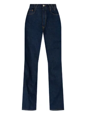 【関税送料込】VIVIENNE WESTWOOD Women Denim Pants Vivienne Westwood Waxed Denim Articulated Low Rise Stacked
