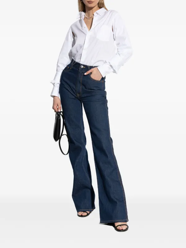 パンツ VIVIENNE WESTWOOD Woman Pants Blue 1F010008W00FC X402SI Vivienne Westwood Blue Pants - Blue - Women | 1F010008W00FCX402