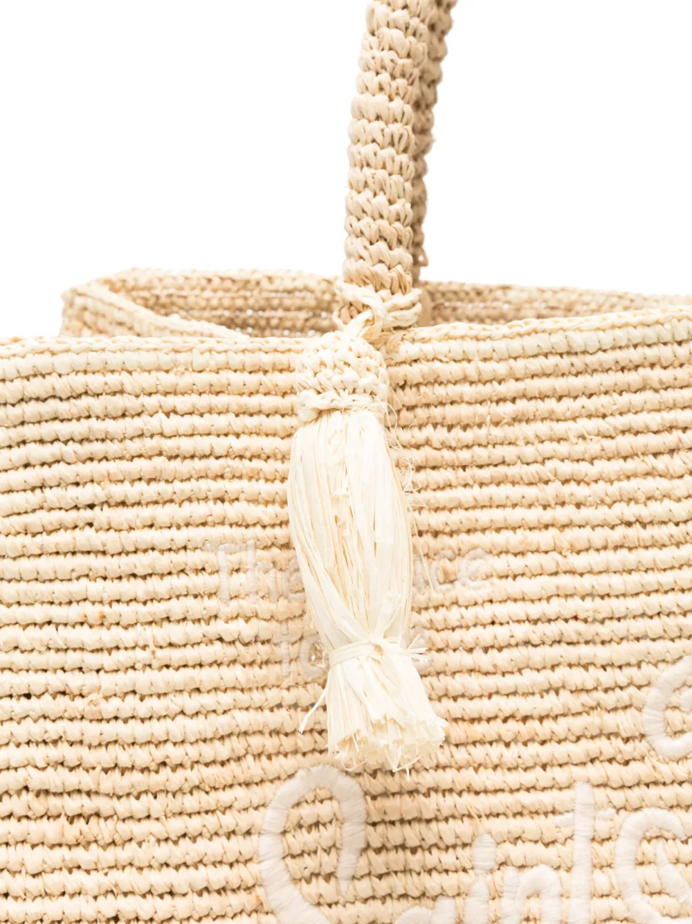 MC2 Saint Barth Colette shopper Beige