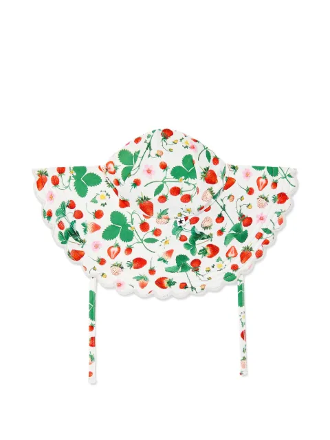 Molo gorro de pescador con fresas estampadas