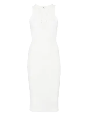 Gloria Coelho x Isabella Fiorentino cut-out Maxi Dress | White | FARFETCH ID