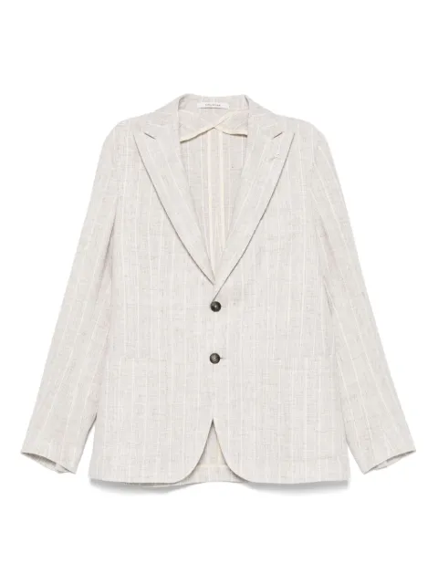Tagliatore blazer con motivo de rayas