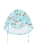 Molo turtle-print hat - Blue