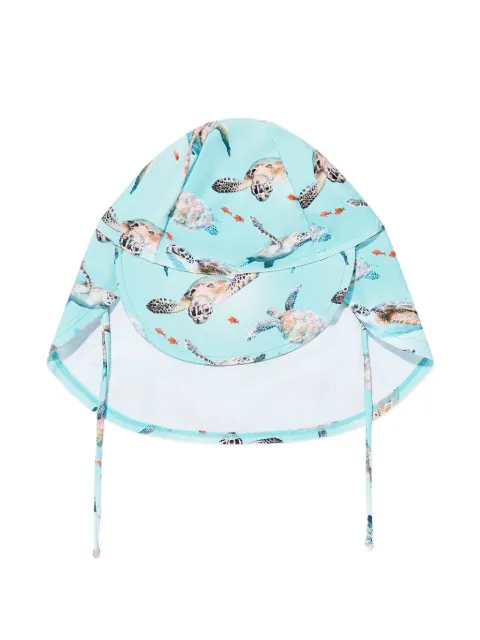 Molo vestido de verano con tortugas estampadas