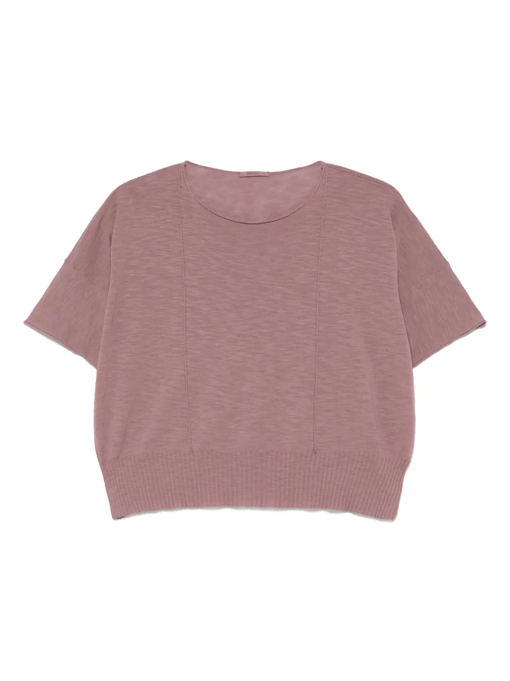 seam-detail T-shirt