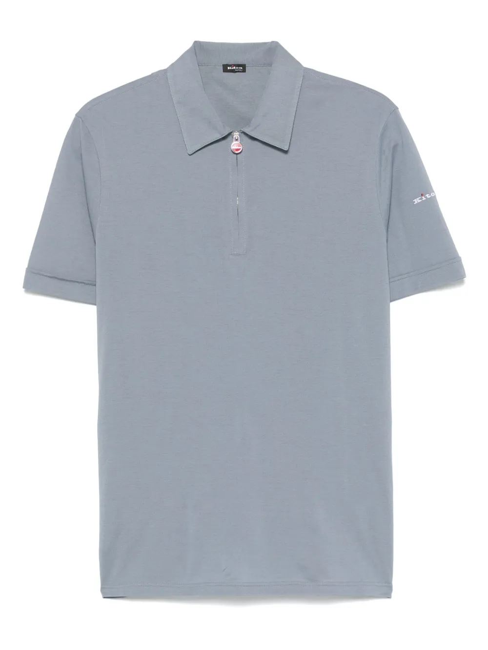 logo-embroidered polo shirt