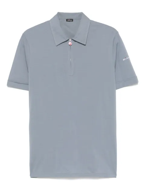 Kiton playera tipo polo con logo bordado