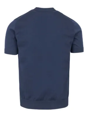 Tシャツ・カットソー PAOLO PECORA Men T Shirts LF07141576685 Blue Paolo Pecora silk-blend T-shirt | Blue | FARFETCH