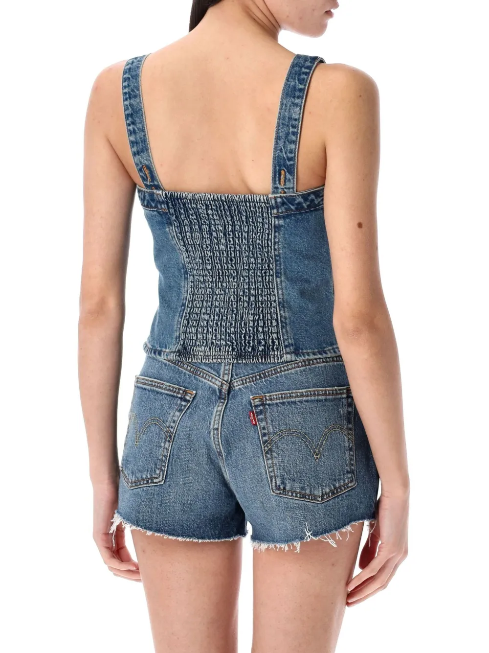 Levi's Katoenen top Blauw