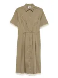 Semicouture Sharon midi dress - Green