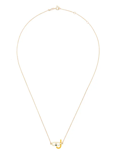 Aliita 9K yellow gold Snorkeling necklace