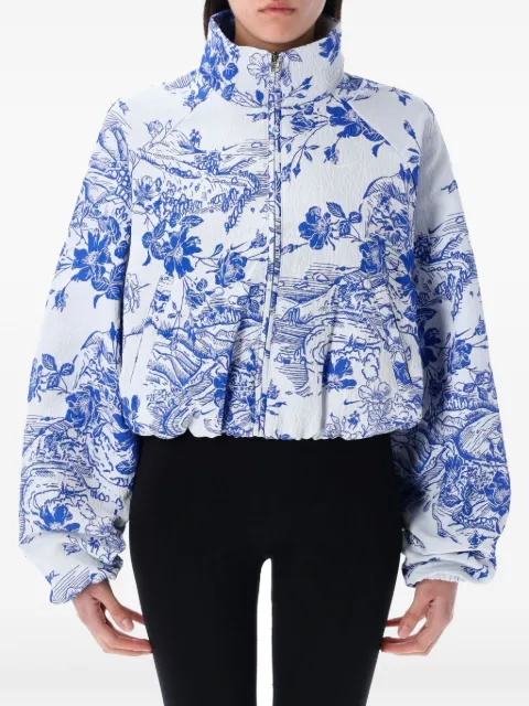 Nike chamarra con estampado floral