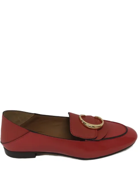 Chloé buckle-detail loafers