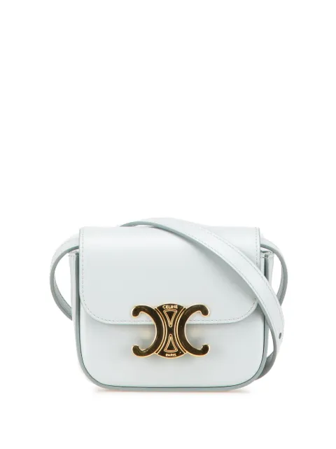 Céline Pre-Owned bolsa crossbody Claude mini 2023 de piel de becerro