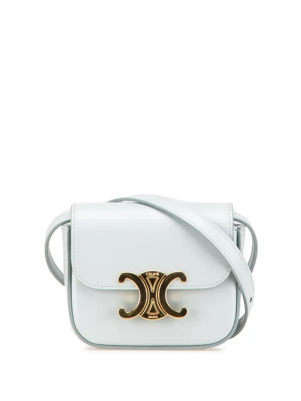 Celine Pre-Owned 2023 ミニ カーフスキン クロード ショルダーバッグ