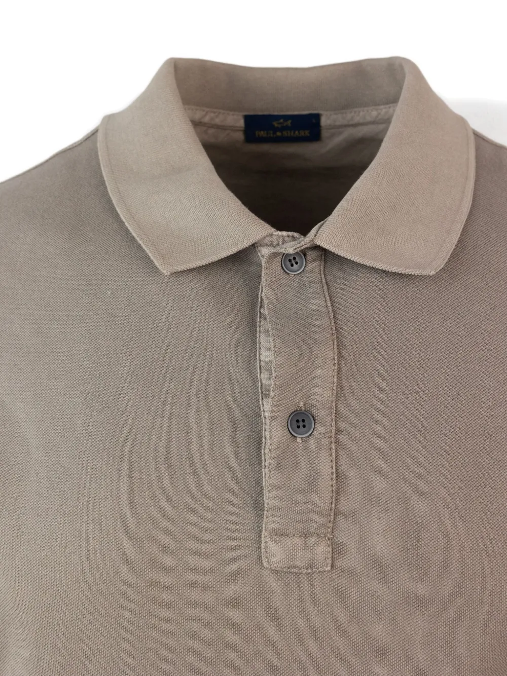 Shop Paul & Shark Short-sleeve Polo Shirt In Neutrals