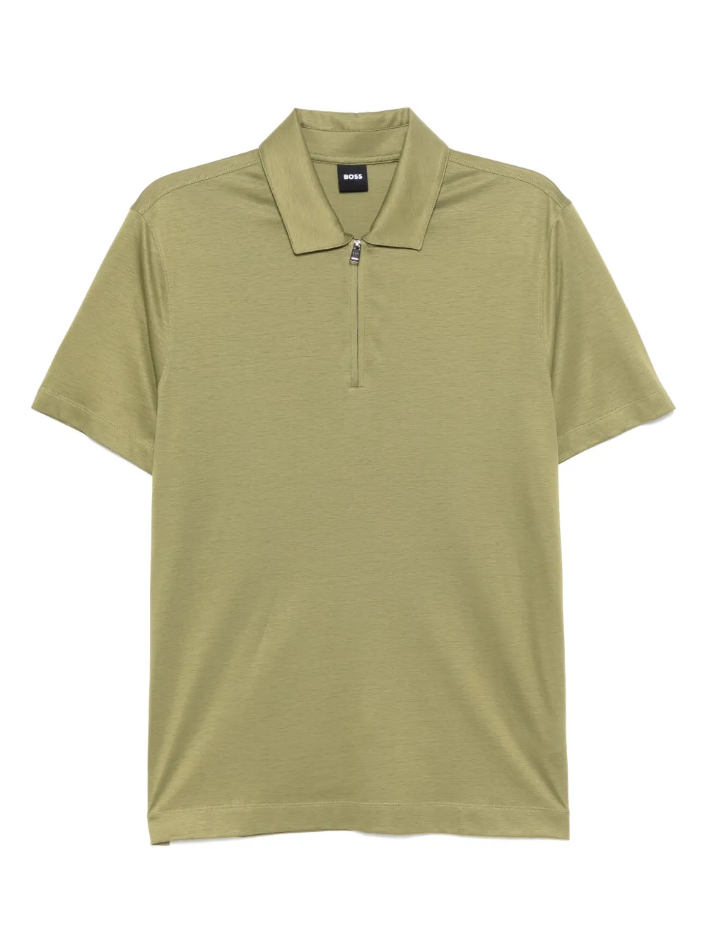 BOSS Poloshirt met korte mouwen Groen