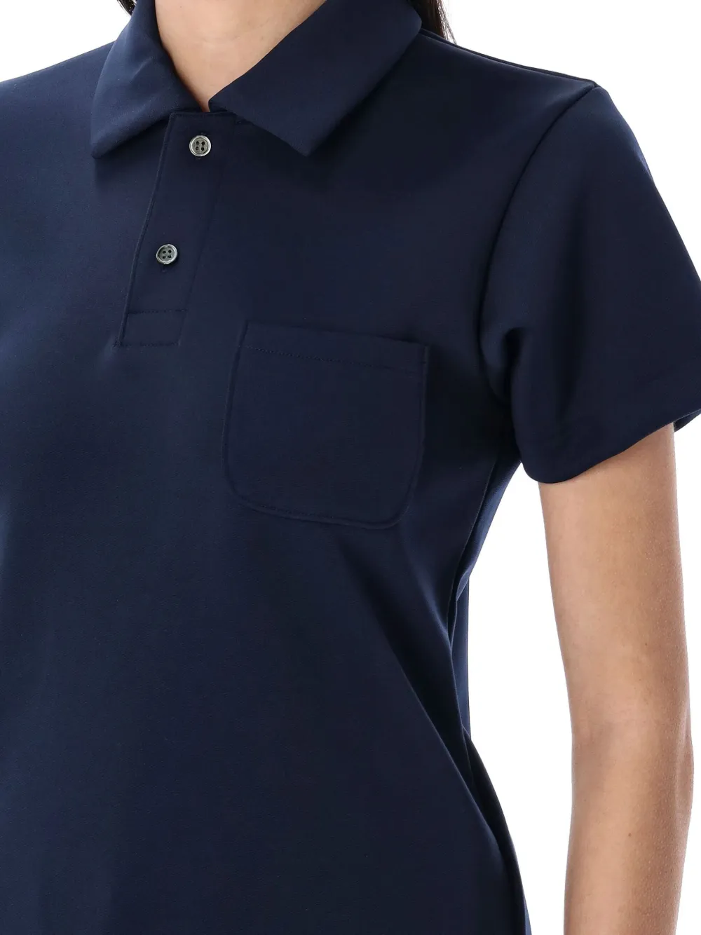 Comme Des Garçons Girl Poloshirt met korte mouwen Blauw