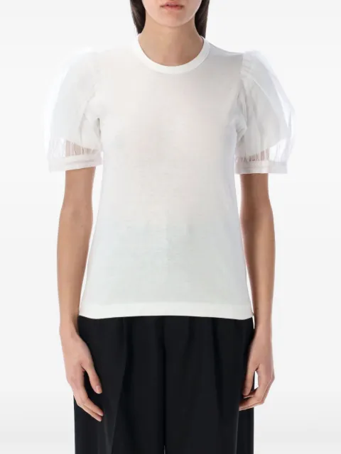 Comme Des Garçons Girl puff-sleeve T-shirt 