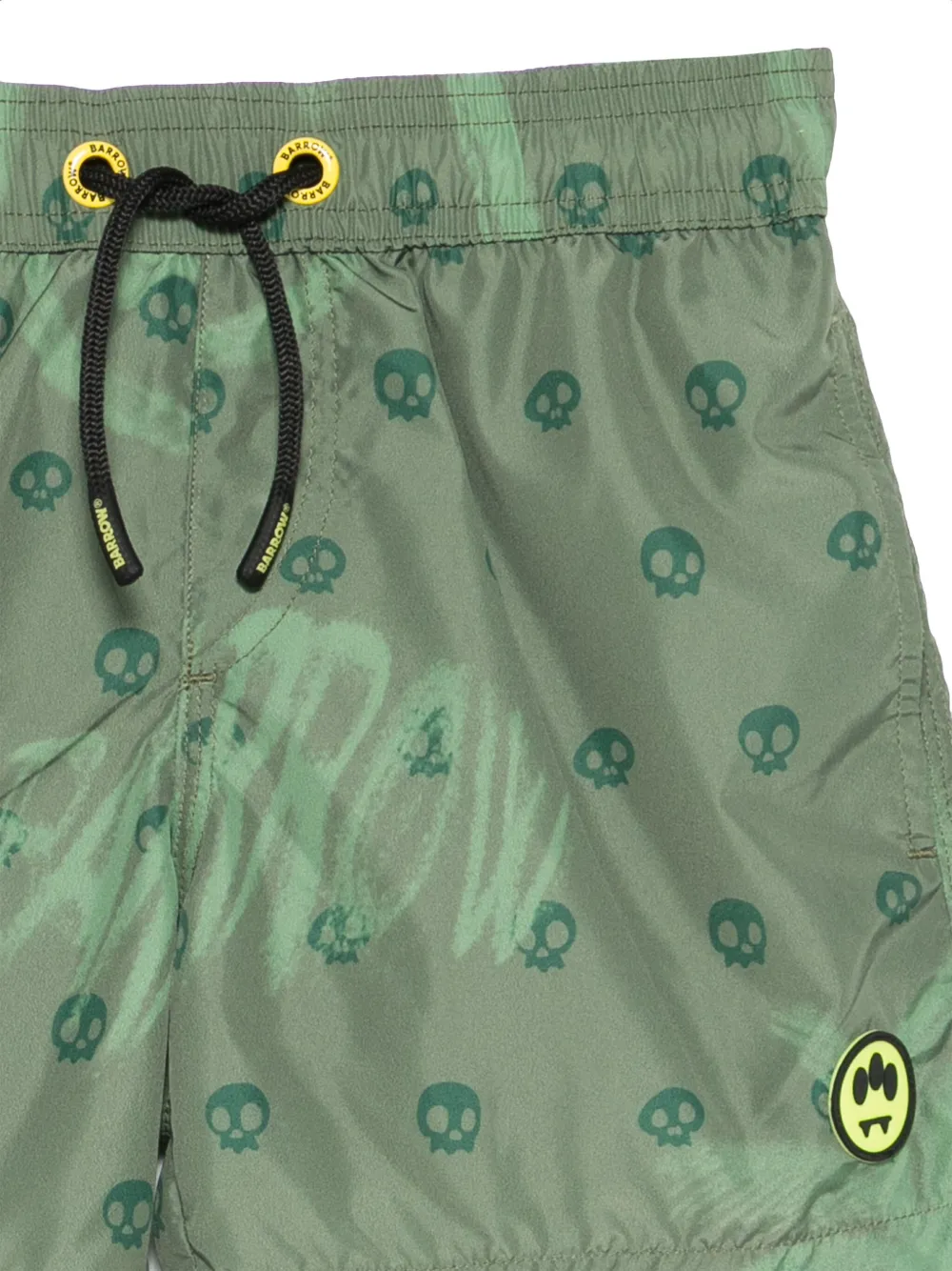 Barrow kids Zwembroek met monogram Groen