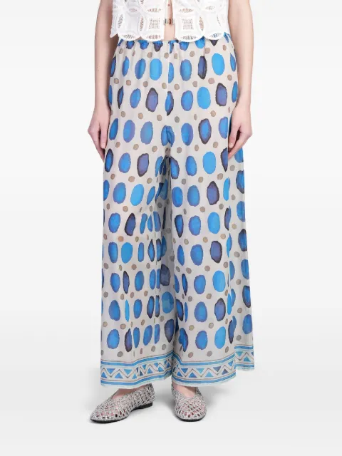 HOLY CAFTAN Pan palazzo pants