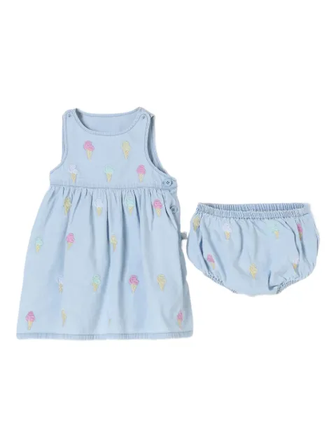 Stella McCartney Kids Iceream-embroidered dress