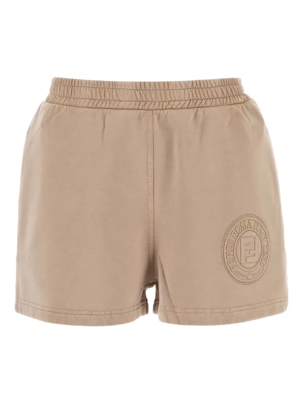 FENDI ブラウンショートパンツ FENDI ショートパンツ | ブラウン | FARFETCH JP