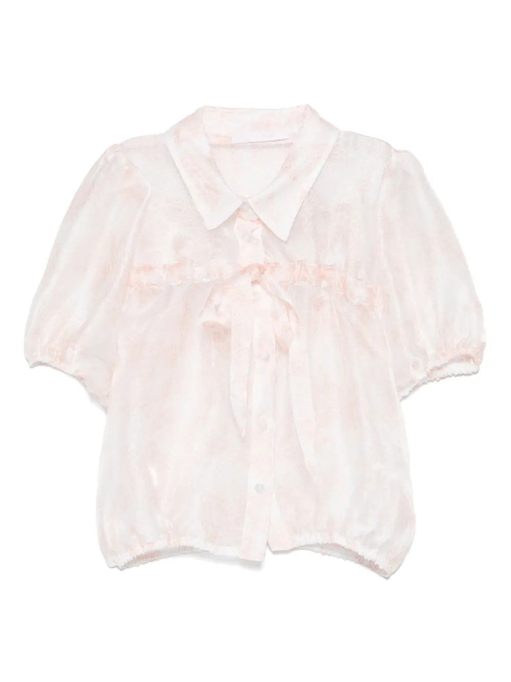 Miss Grant Kids グラフィック シャツ - ホワイト Miss Grant Kids グラフィック シャツ - ホワイト