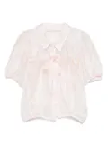 Miss Grant Kids graphic-print shirt - White