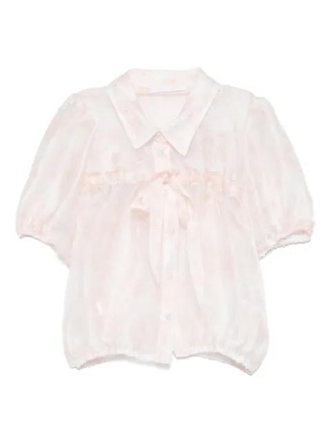 Miss Grant Kids graphic-print shirt 