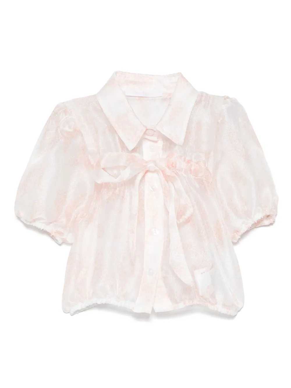 Miss Grant Kids graphic-print shirt | Neutrals | Image 1