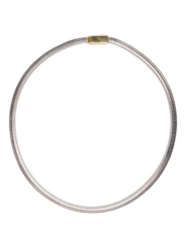JILSANDER シルバー ネックレス 美品 JIL SANDER - jil sander ジルサンダー necklace ネックレス 925
