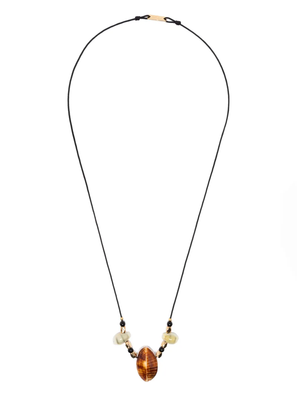 Isabel Marant Shell Necklace In Black
