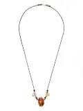 ISABEL MARANT shell necklace - Black