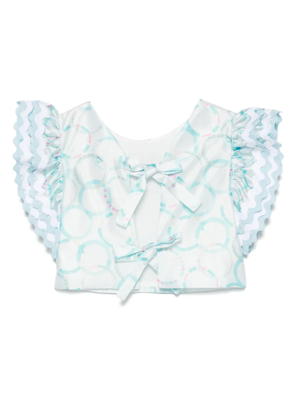 Miss Grant Kids graphic-print blouse | Girls Blouses | Image 2