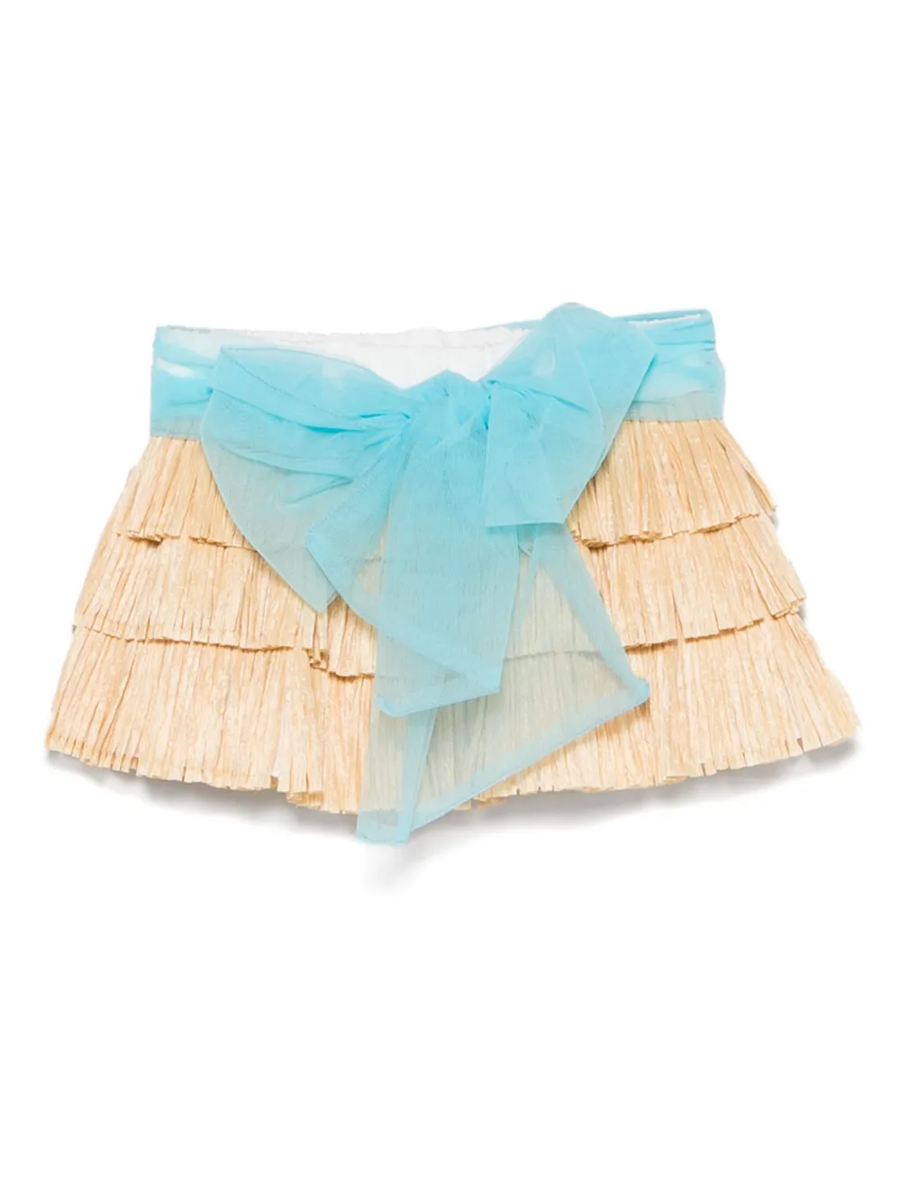 Miss Grant Kids Rok met strikdetail Beige