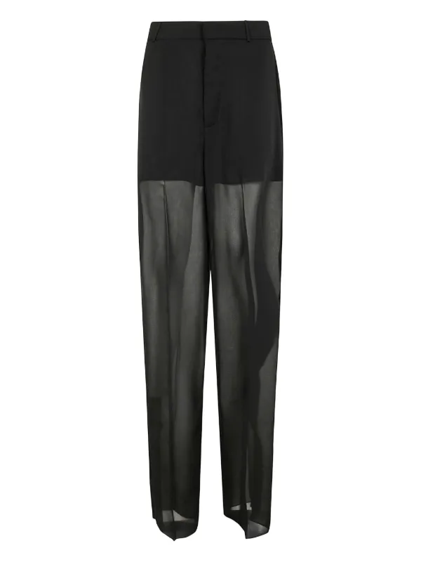 パンツ BLUMARINE Black Crepe Pant The Zephyra Flare Pants in Terry – Suzie Kondi