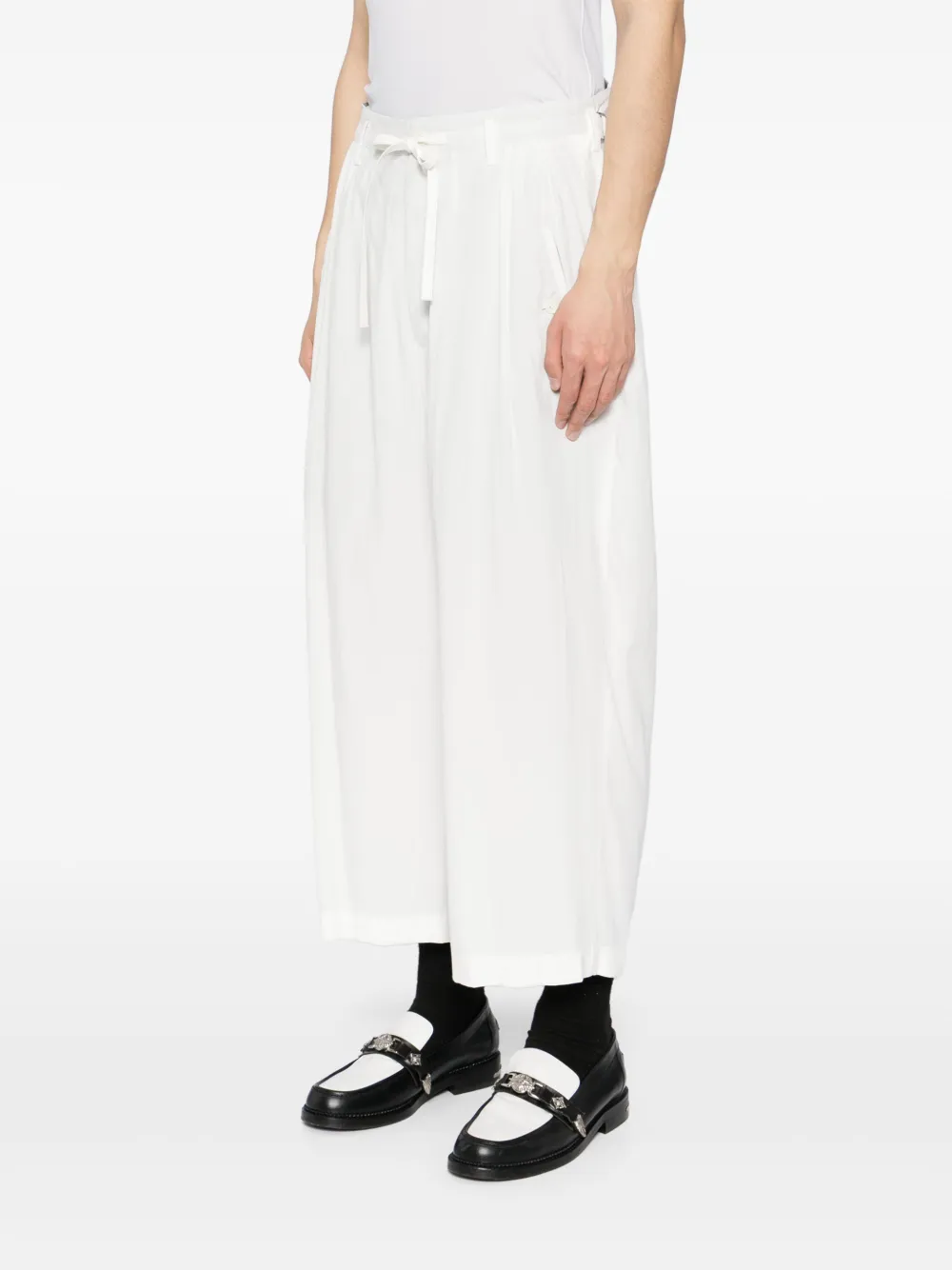 Yohji Yamamoto Ette broek Wit