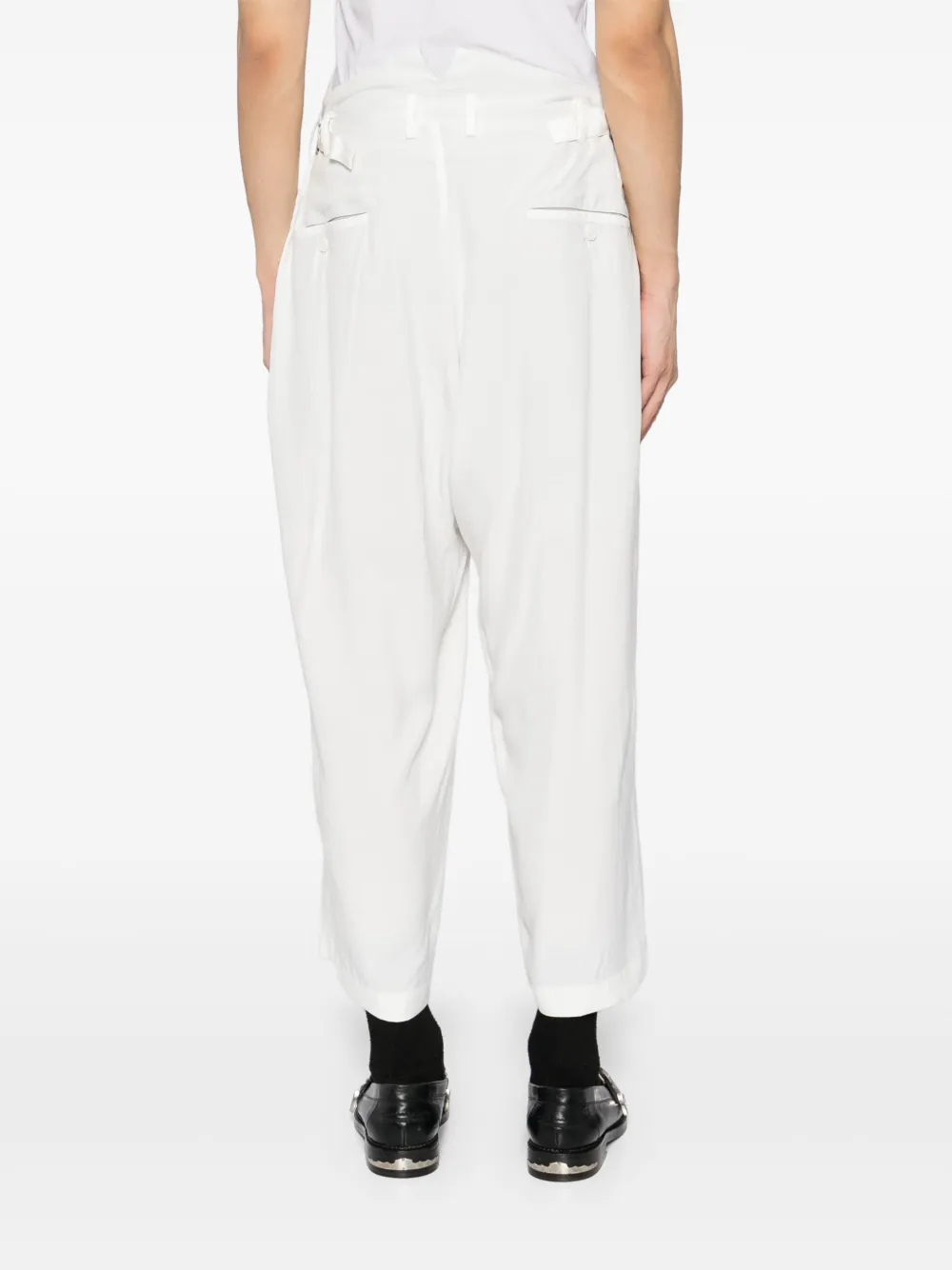 Yohji Yamamoto Ette broek Wit