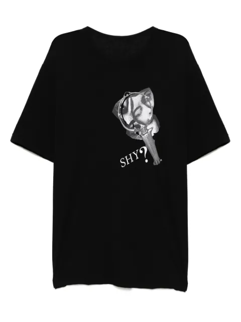 Yohji Yamamoto playera de algodón