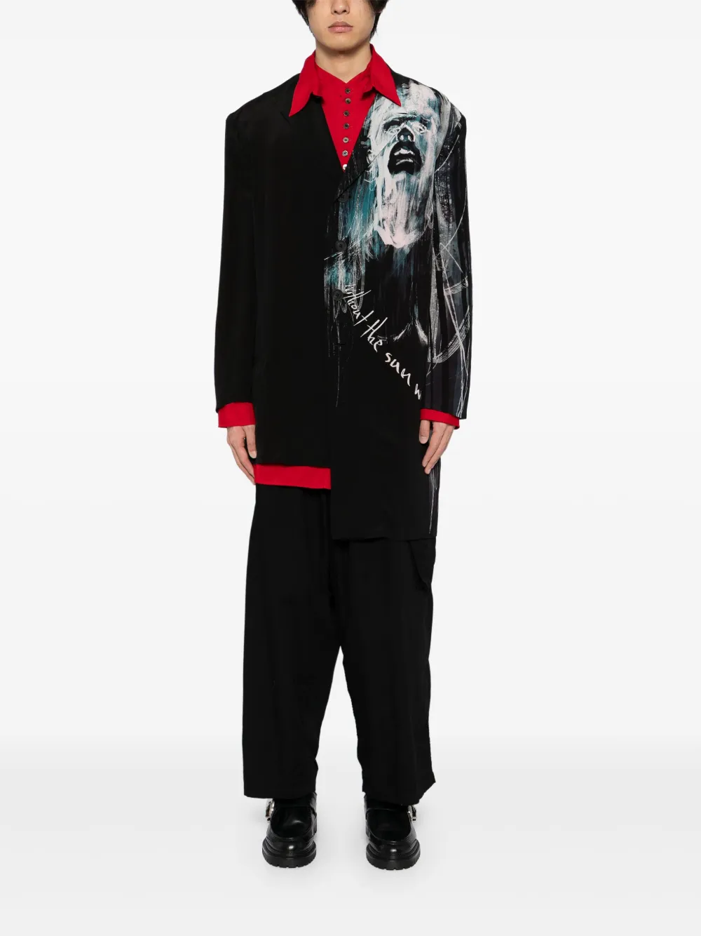 Yohji Yamamoto blazer à design patchwork | Blazers | Image 2