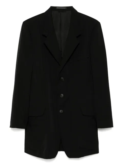 Yohji Yamamoto wool gabardine blazer