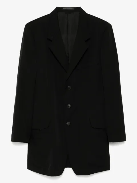 Yohji Yamamoto wool gabardine blazer