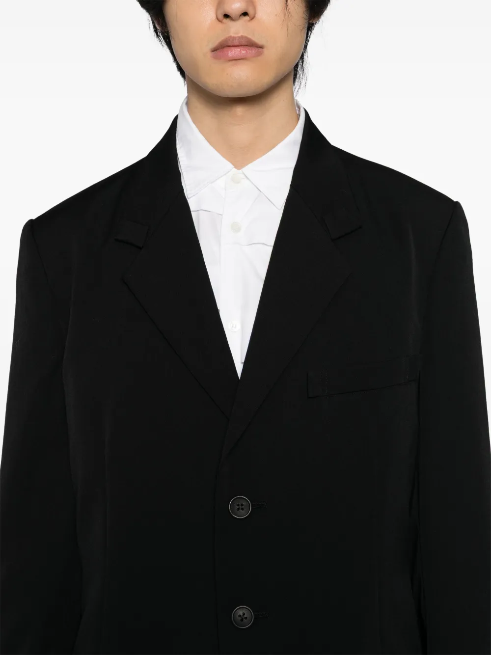 YOHJI YAMAMOTO WOOL GABARDINE BLAZER
