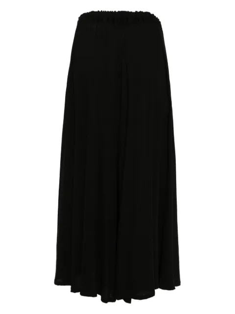 Yohji Yamamoto gathered cotton trousers
