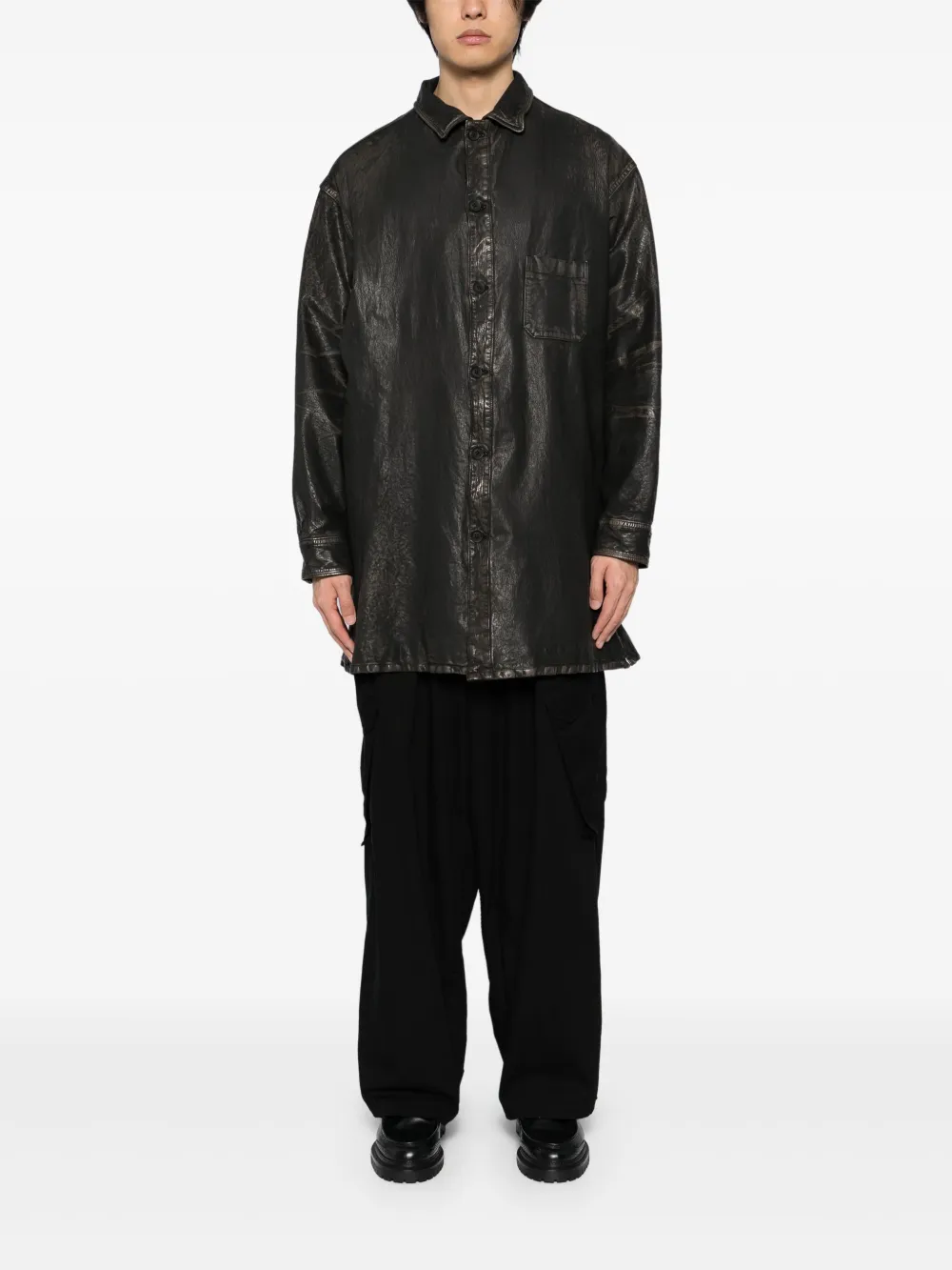 Yohji Yamamoto sobrecamisa Mimosa | Chamarras de piel | Image 2