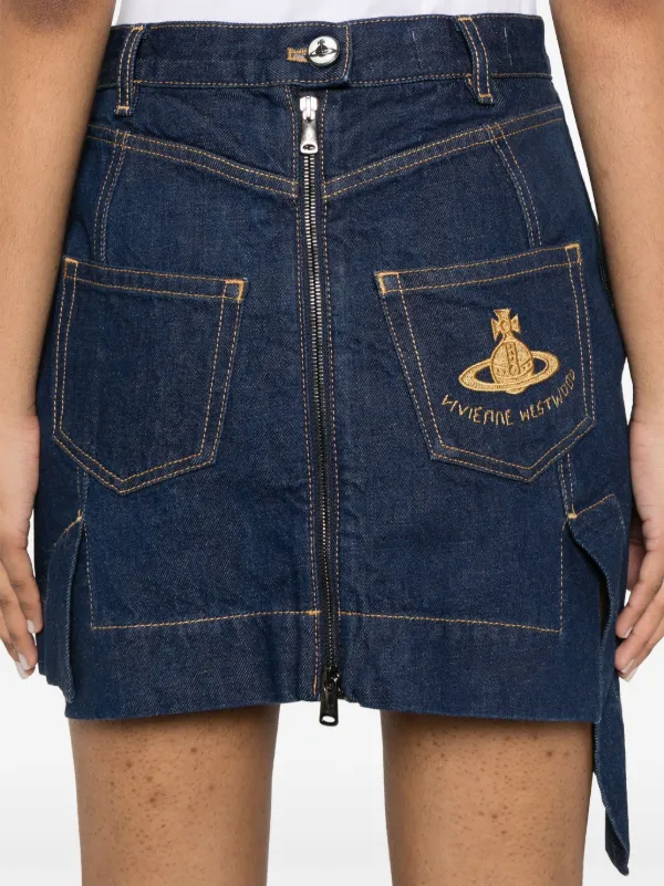 Vivienne Westwood Sailor Mini Skirt | Blue | FARFETCH AE